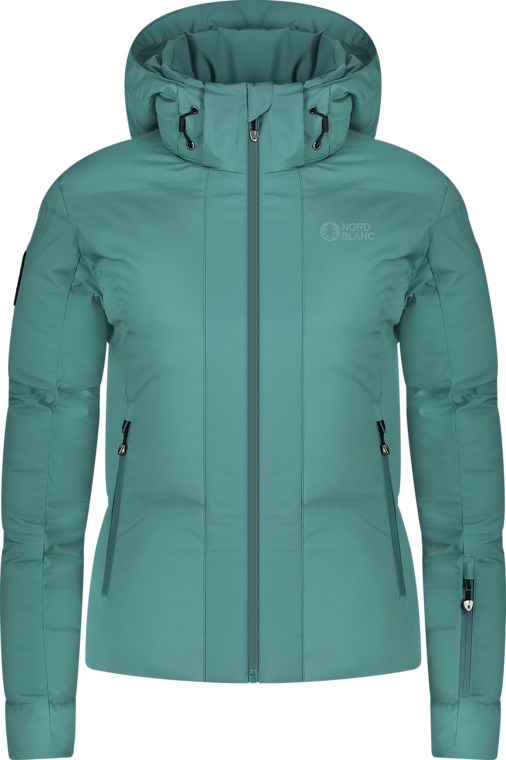 Women's green waterproof winter jacket SOAR