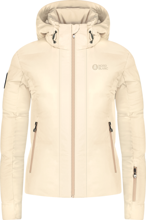 Women's beige waterproof winter jacket SOAR