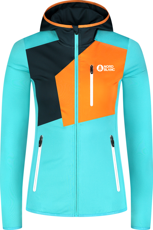 Modra ženska powerfleece jakna HEMERA
