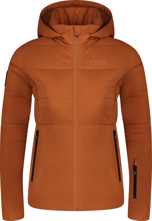 Hnědá dámská zimní bunda KNOLL