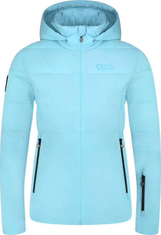 Světle modrá dámská zimní bunda KNOLL