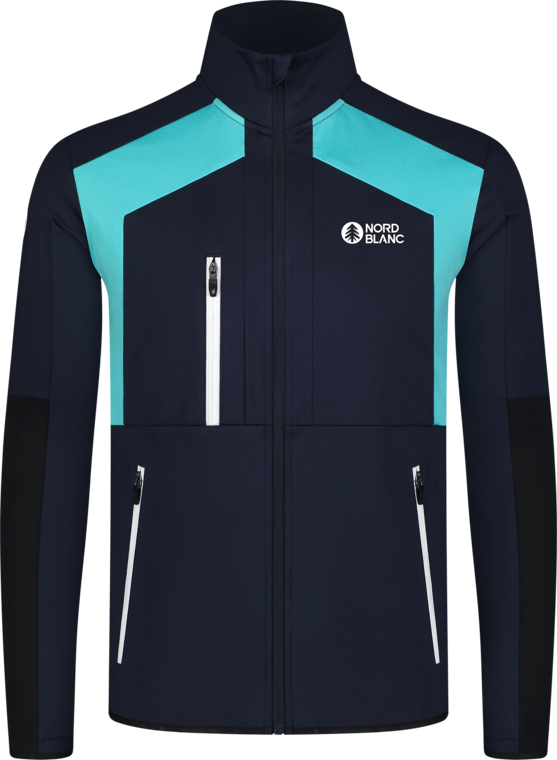 Hanorac din powerfleece albastru pentru bărbați LOAM
