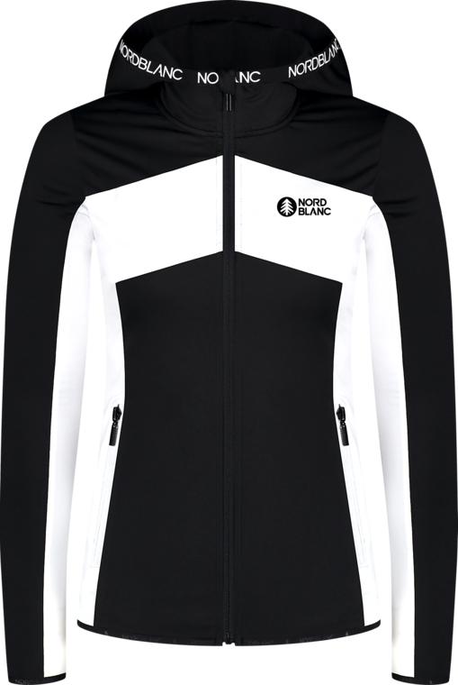 Hanorac din powerfleece negru pentru femei LUCENT