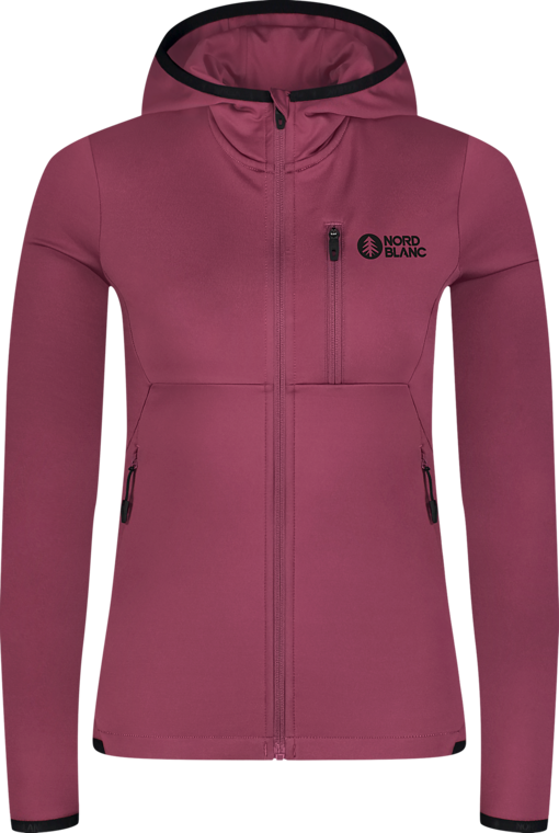 Ljubičasta ženska jakna od powerfleece-a MIRE