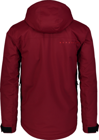 Dark red 2025 ski jacket