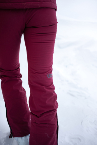 Maroon hot sale snow pants