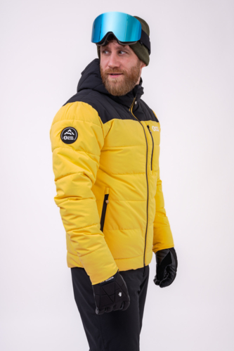 Yellow winter best sale jacket mens