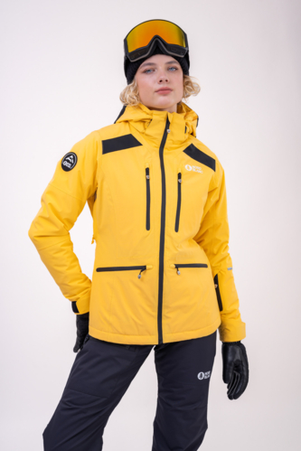 Ladies yellow ski on sale jacket