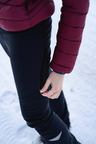 Insulated black clearance leggings