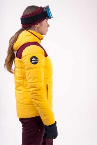 Mustard winter jacket on sale womens