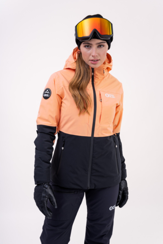 Women s orange ski jacket SEPARATED NORDBLANC