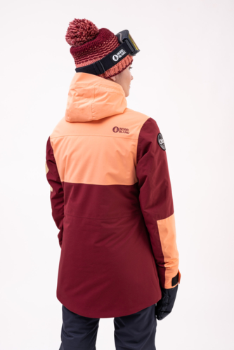Narancssárga női snowboardanorák SNOWSTORM