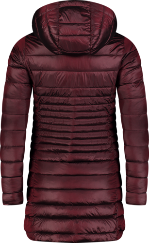 Women s wine red winter parka SLOPES NORDBLANC