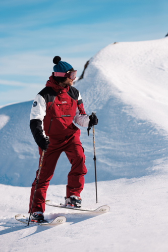 Men s wine red ski pants PREPARED NORDBLANC