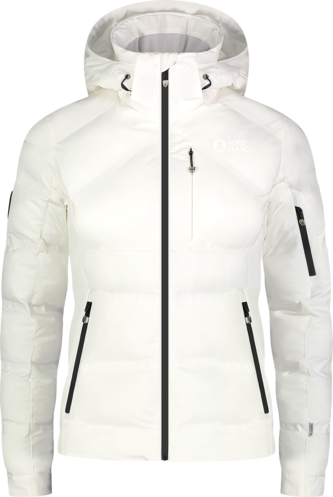 Ladies white 2025 ski jacket