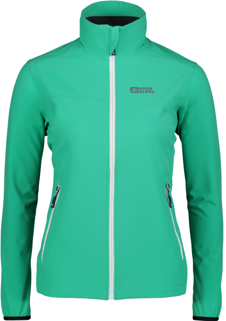 Women's green light softshell jacket ALTER