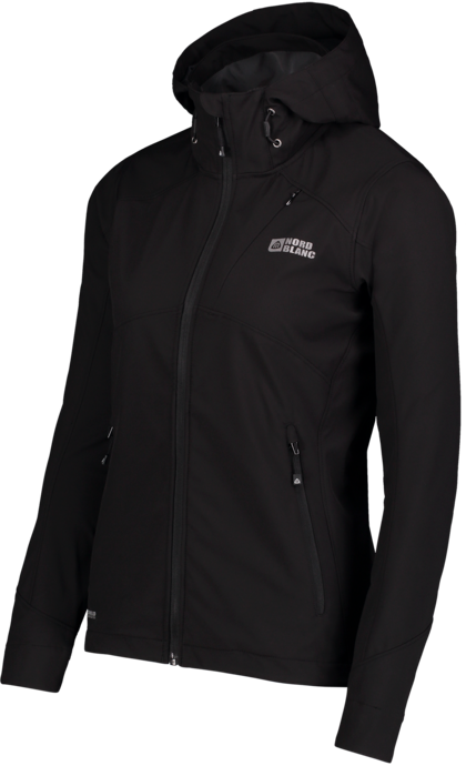 Damen Leichte- Softshelljacke schwarz BYGONE