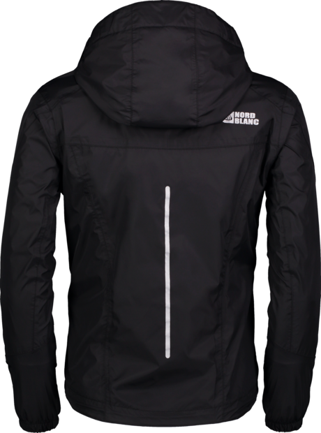 Kid's black outdoor jacket ZEALOUS