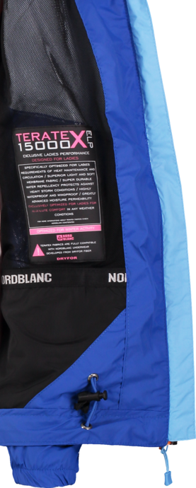 Kid's blue outdoor jacket ZEALOUS
