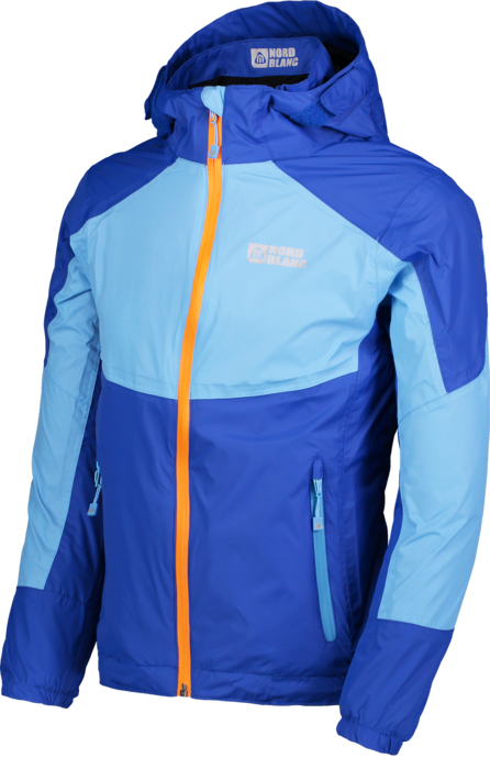 Kid's blue outdoor jacket ZEALOUS