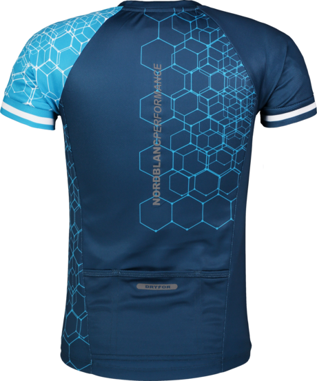 Kinder Radtrikot blau BOUT