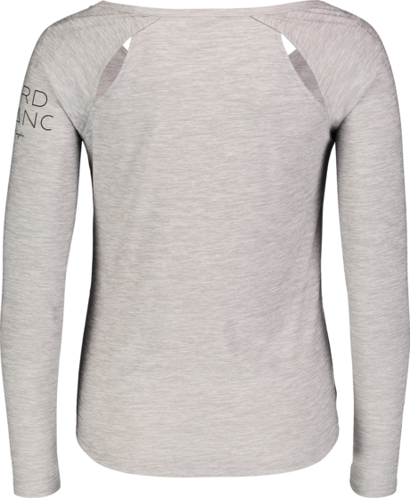 Women's grey yoga longsleeve LATTICE