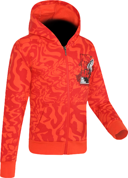 Kid's red sweatshirt VILLAGIE