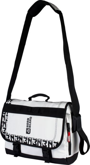 White shoulder bag COURIER