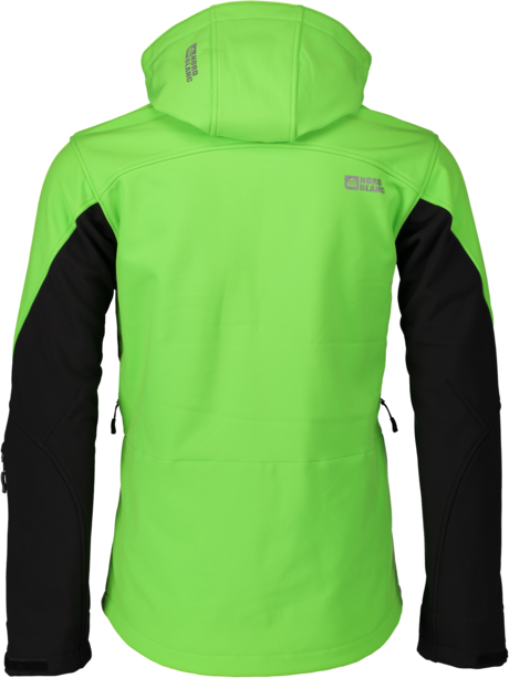 Zelená pánsky lyžiarsky softshell IONIC