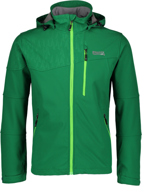 Herren Fleece Gefüttert Softshelljacke grün SHIELD