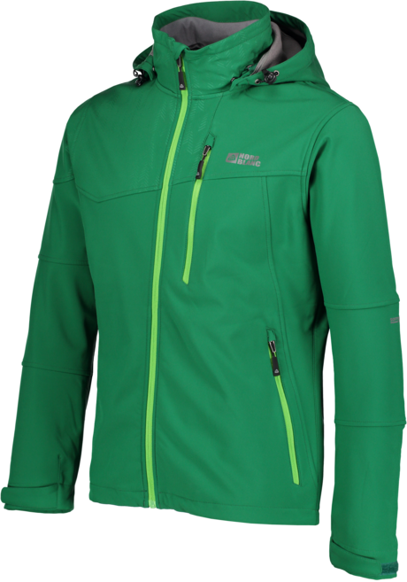 Herren Fleece Gefüttert Softshelljacke grün SHIELD