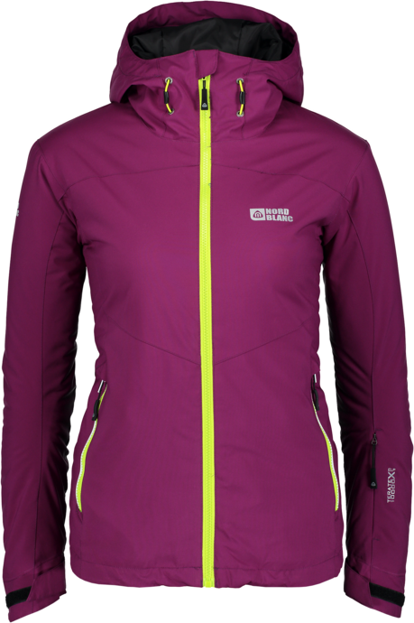 Women's purple ski jacket MERIT