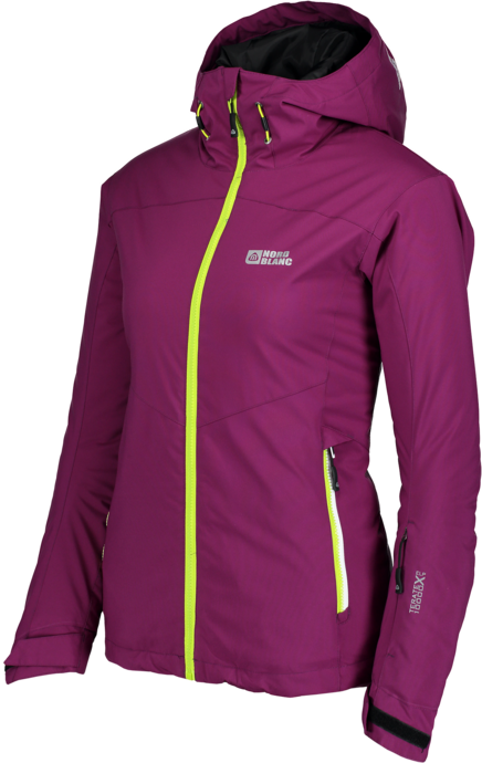 Women's purple ski jacket MERIT