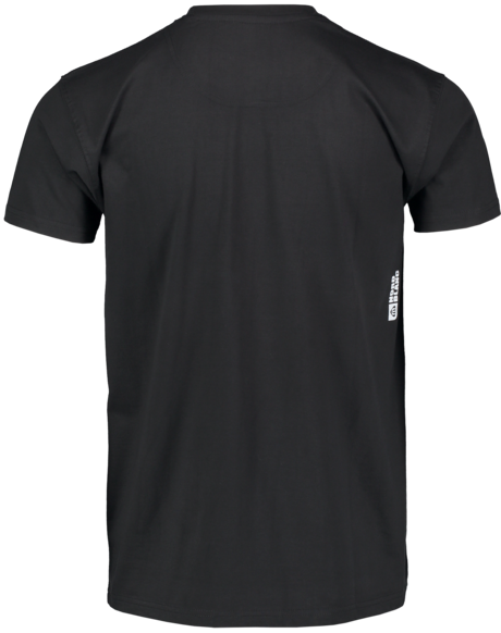 Herren Baumwolle T-Shirt schwarz FERVOR