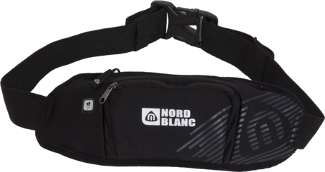 Black waist bag RUNNER