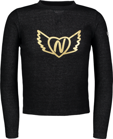 Kinder Sweatshirt schwarz MUSHY