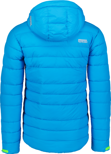 Zářivě modrá pánská zimní bunda CHAMBER