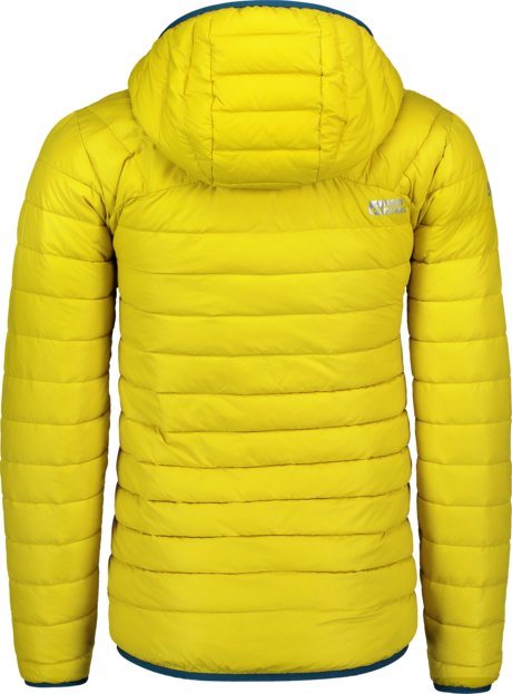 Herren Winterjacke gelb QUILT