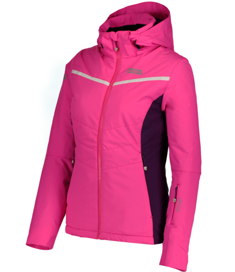 Women's pink ski jacket PETITE