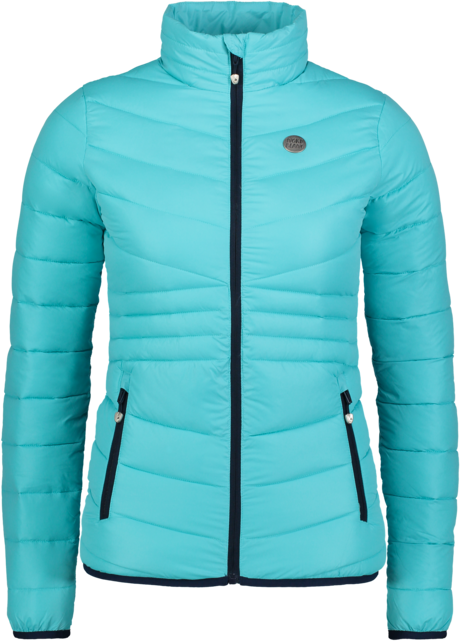 Women's blue quilted jacket SAVOR