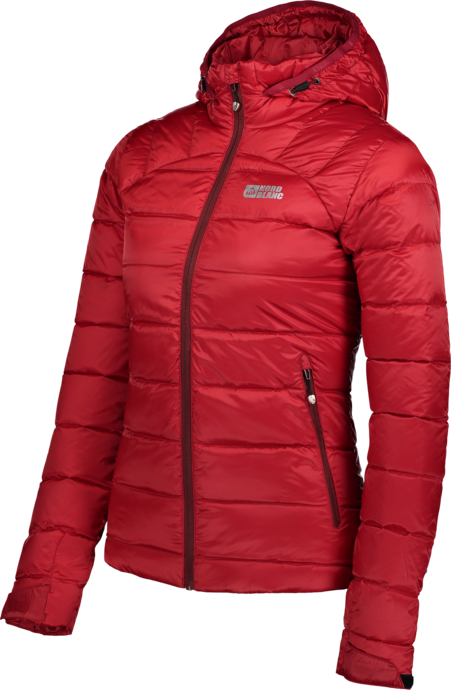 Damen Daunenjacke rot LURE