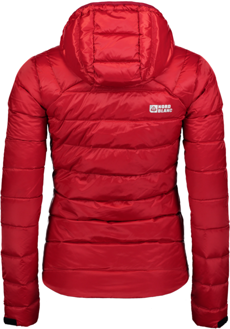 Damen Daunenjacke rot LURE