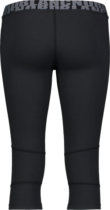 Damen 3/4 Sportleggins schwarz COMPLY