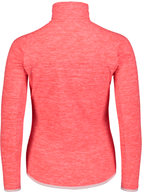 Women's orange fleece jacket DUTY