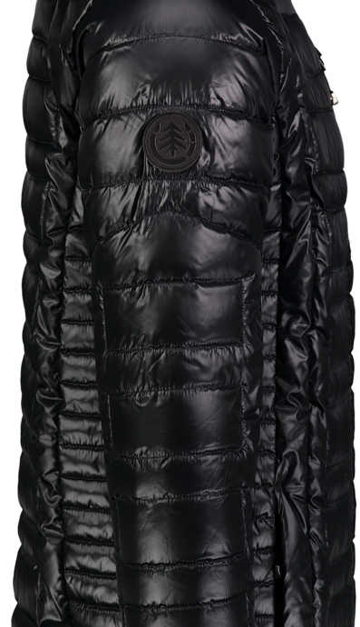 Geacă neagră cu puf pentru bărbați CASE