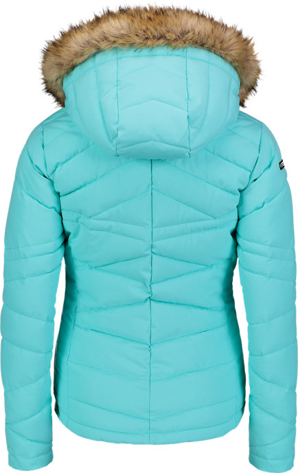 Women's blue winter jacket PUCKER