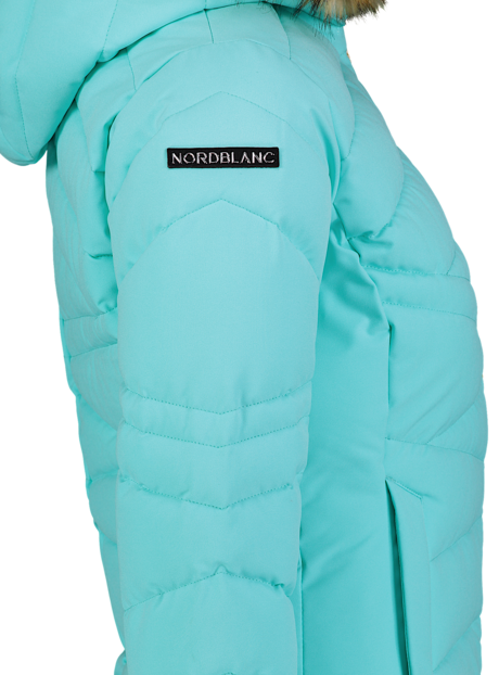 Women's blue winter jacket PUCKER