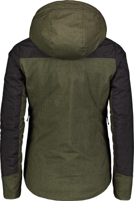 Women's khaki ski jacket DUSKY