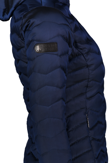 Women's blue winter parka SHRIVEL