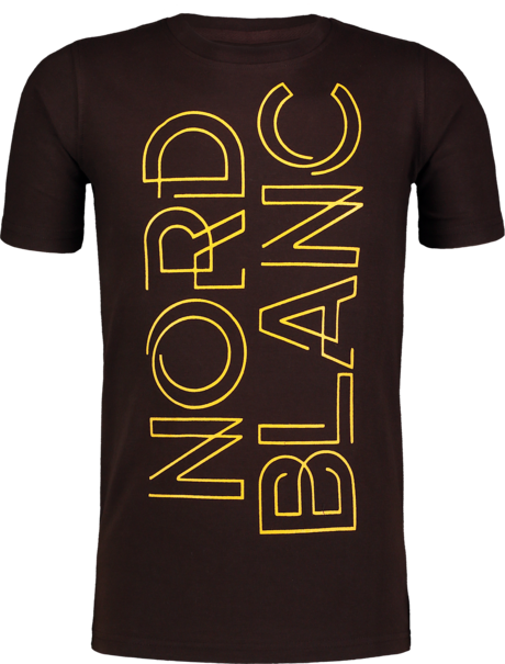 Hnědé dětské tričko FRAME